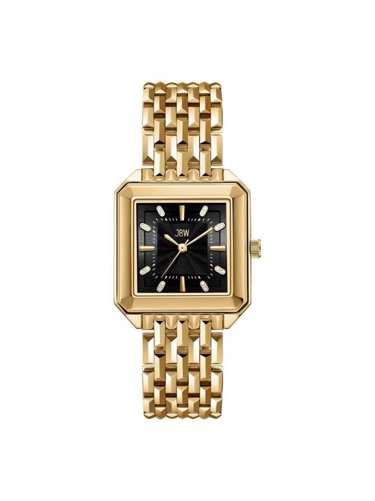 Nwt Jbw Astra Diamond Black Dial Ladies Watch